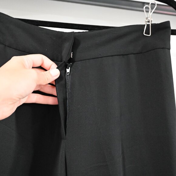 Eileen Fisher Small High Rise Classic Wide Leg Pant - Picture 4 of 6